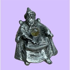 Gallo Pewter Wizard Figurine Fantasy Collectible Sculpture USA